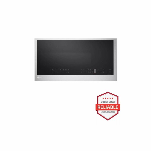 Almo LG 2.0 cu. ft. Smart Stainless Steel Over-the-Range Microwave MVEL2033F
